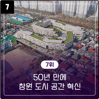 50년 만에 창원 도시 공간 혁신