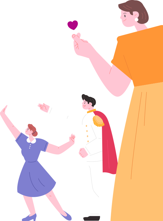 관객 일러스트