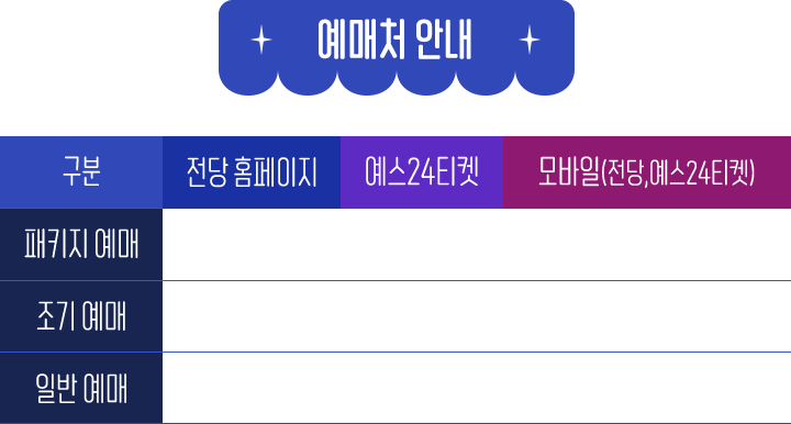 오직 시즌 패키지에서만 누릴 수 있는 특별한 혜택을 경험하세요!