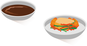 간장 김치